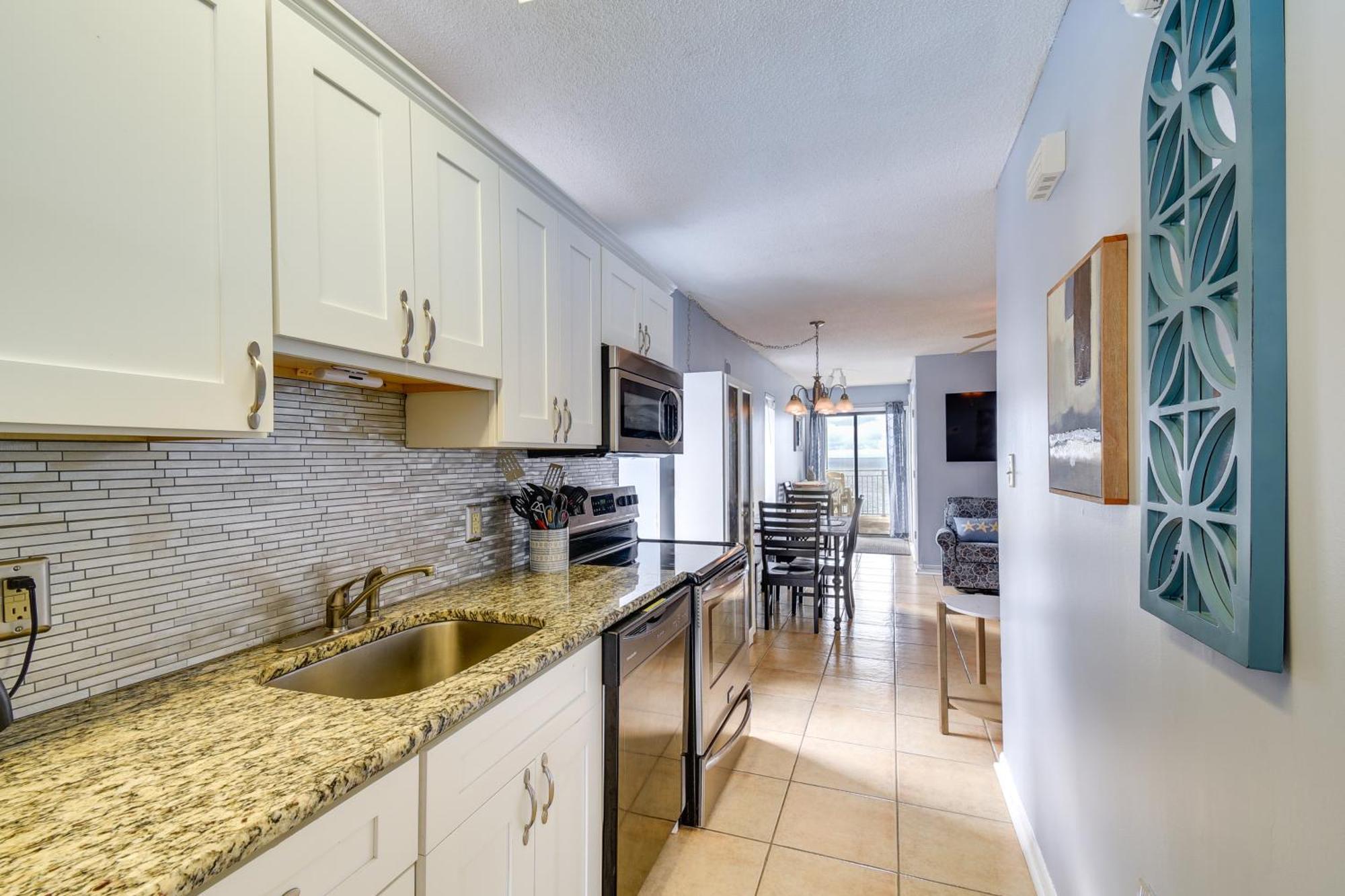 North Myrtle Beach Condo With Beach Access And Views! Bagian luar foto